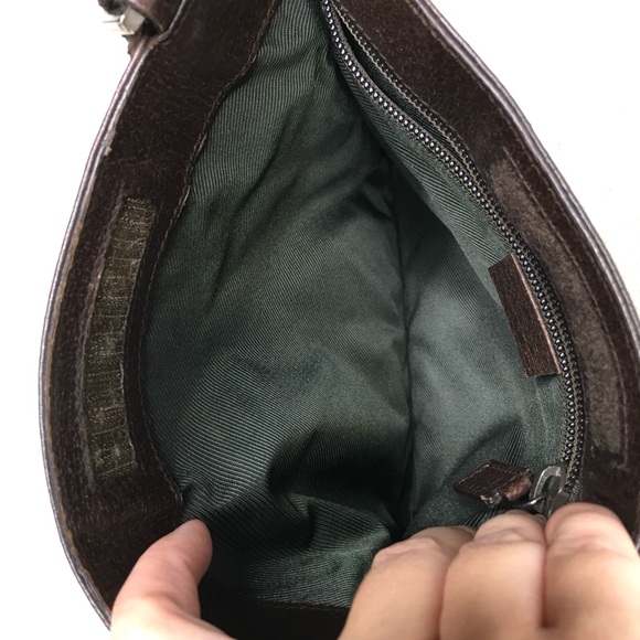 Gucci authentic brown canvas crossbody bag - Picture 14 of 15